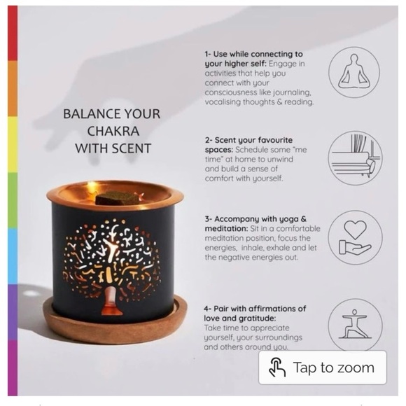 Aromafume Muladhara Root Chakra Smokeless Incense. 27 + 3 bricks/3 packages - Picture 5 of 6